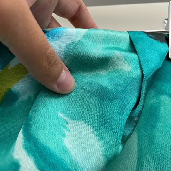 Charlotte Russe Floral Watercolor Flare Dress S - Picture 11 of 11